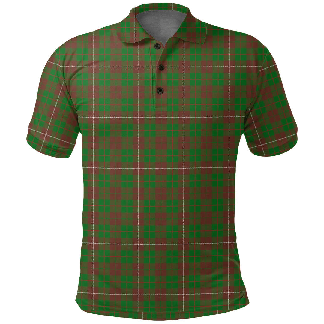 MacKinnon Hunting Modern Tartan Plaid Polo Shirt