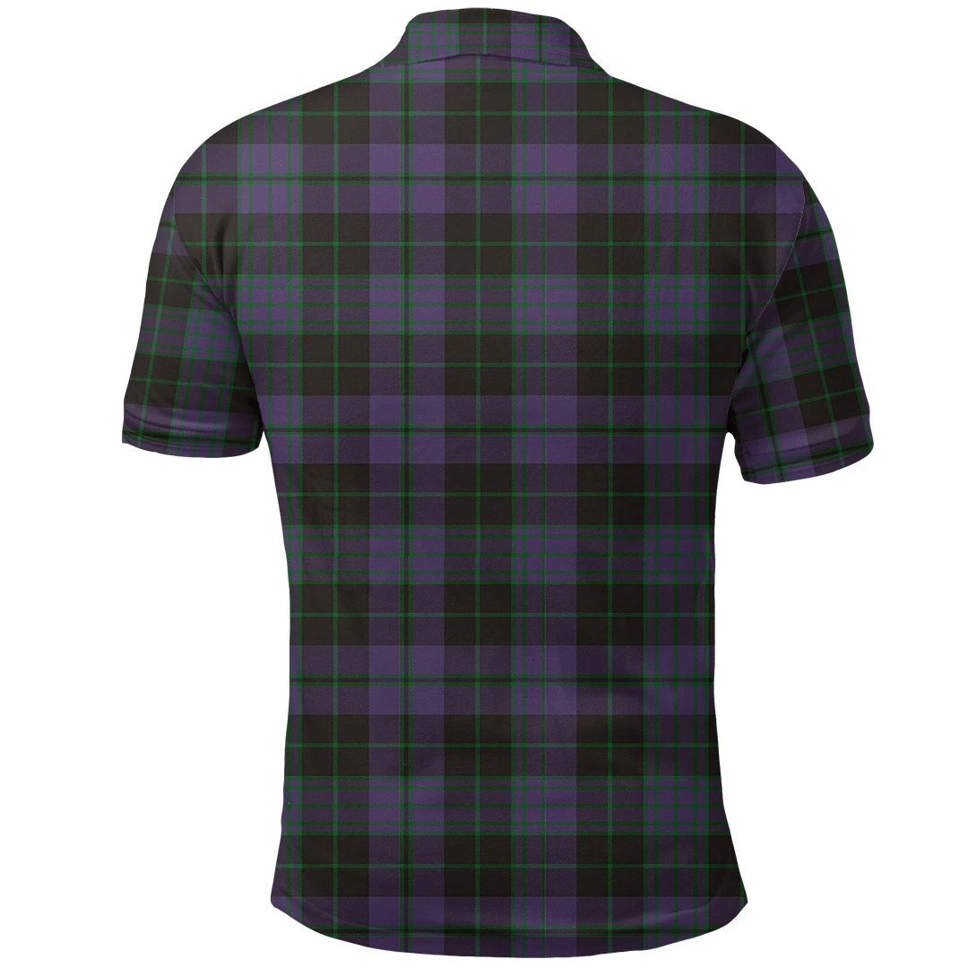 Clergy Green Tartan Plaid Polo Shirt