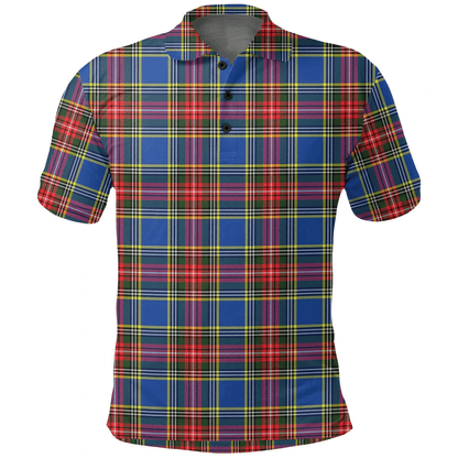 MacBeth Modern Tartan Plaid Polo Shirt