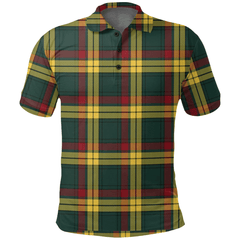 MacMillan Old Modern Tartan Plaid Polo Shirt