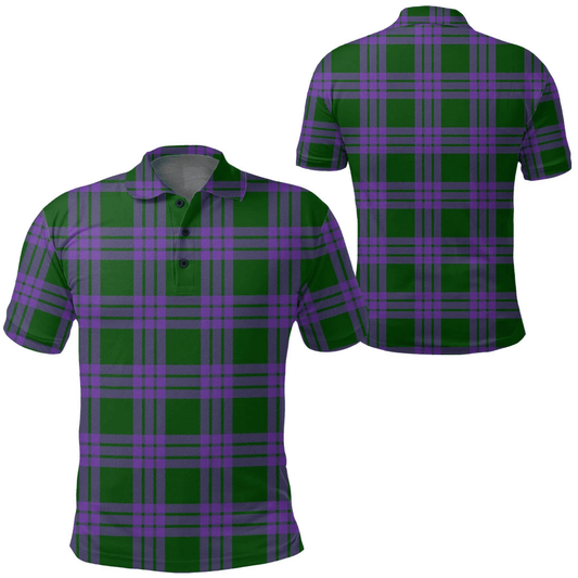 Elphinstone Tartan Plaid Polo Shirt