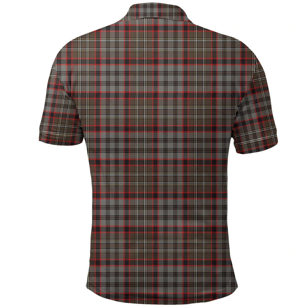 Nicolson Hunting Weathered Tartan Plaid Polo Shirt