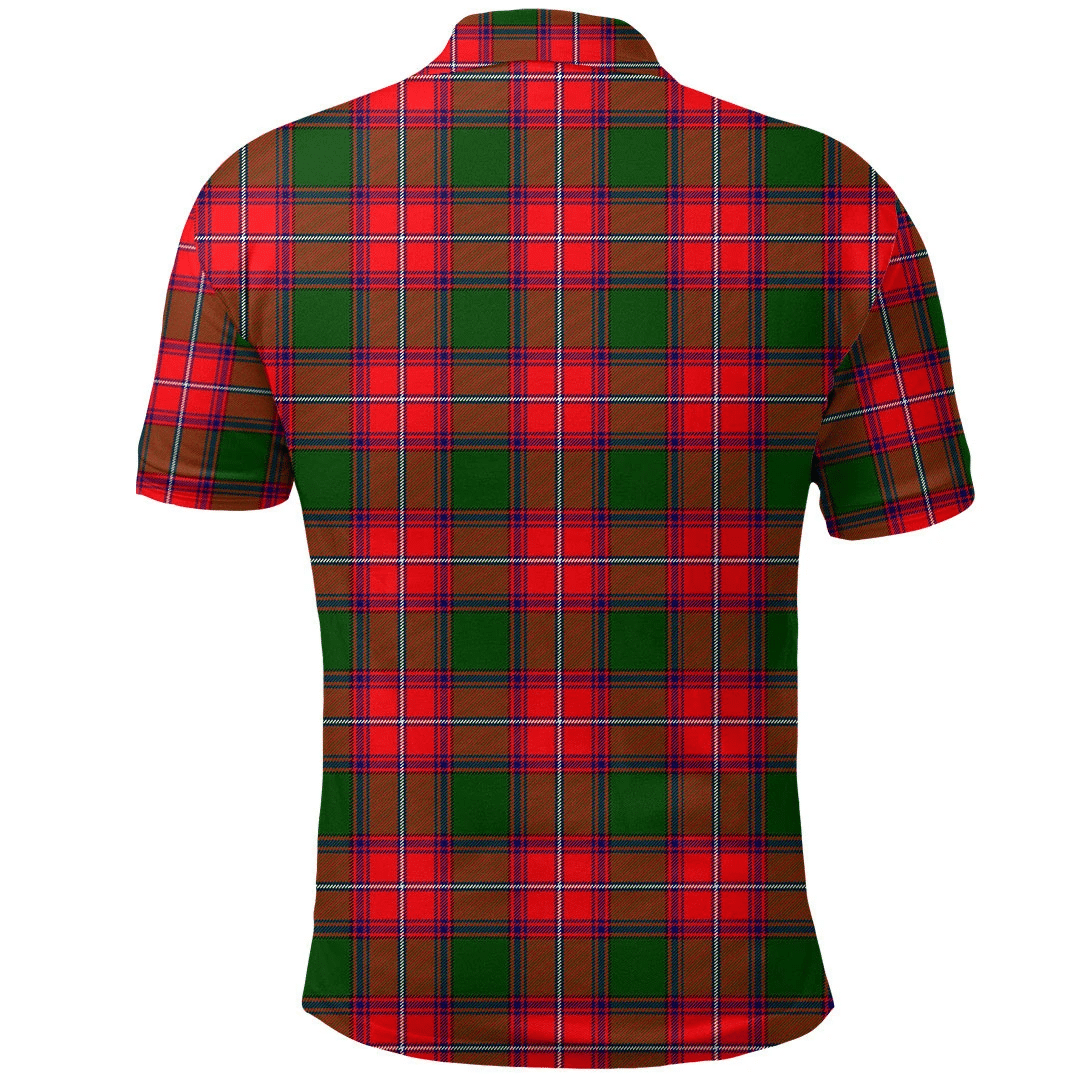 Rattray Modern Tartan Plaid Polo Shirt