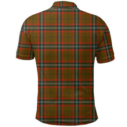 Seton Hunting Modern Tartan Plaid Polo Shirt