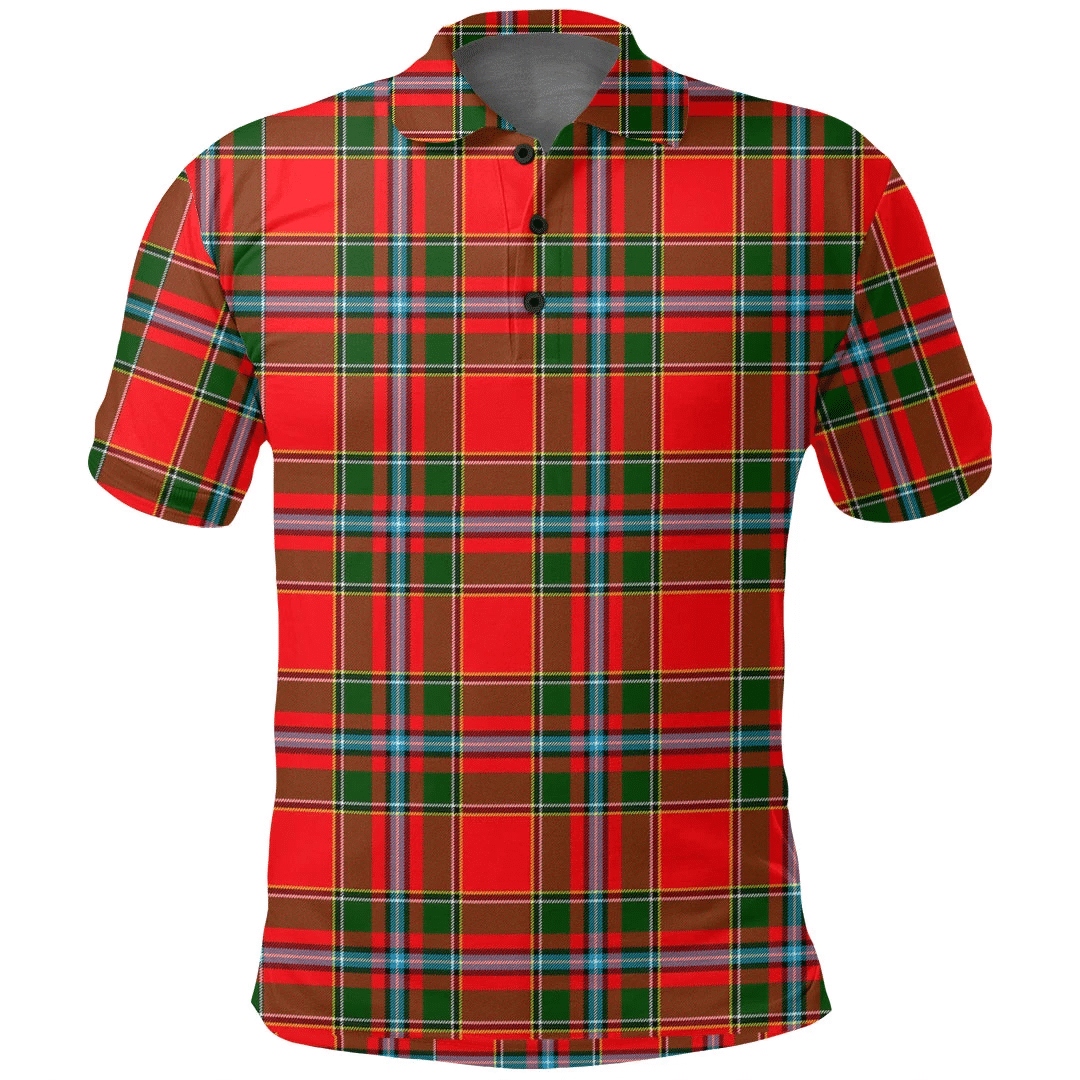 Drummond of Perth Tartan Plaid Polo Shirt