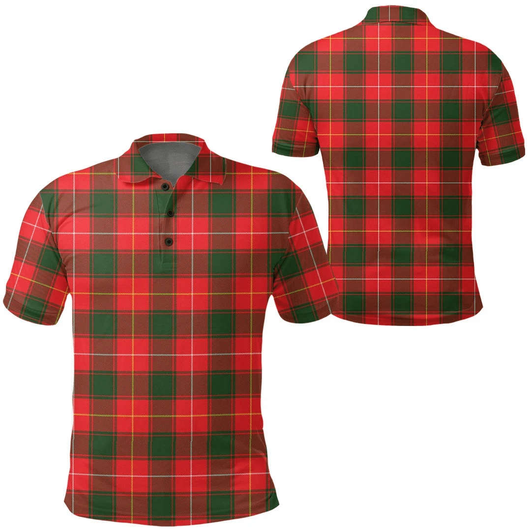 MacFie Tartan Plaid Polo Shirt