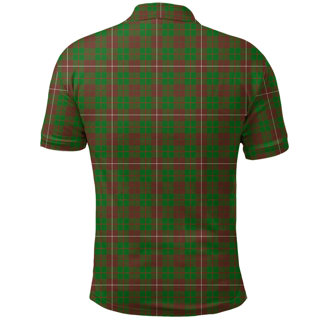MacKinnon Hunting Modern Tartan Plaid Polo Shirt