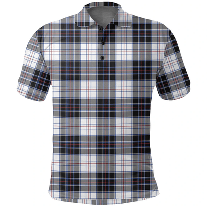 MacRae Dress Modern Tartan Plaid Polo Shirt