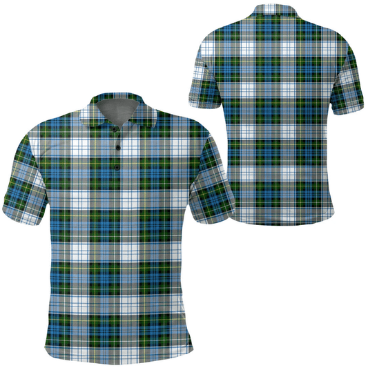 Campbell Dress Ancient Tartan Plaid Polo Shirt