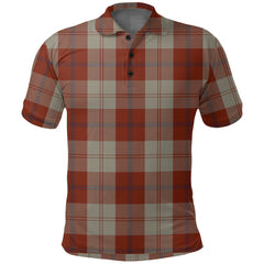 Davidson Dress Dancers Tartan Plaid Polo Shirt