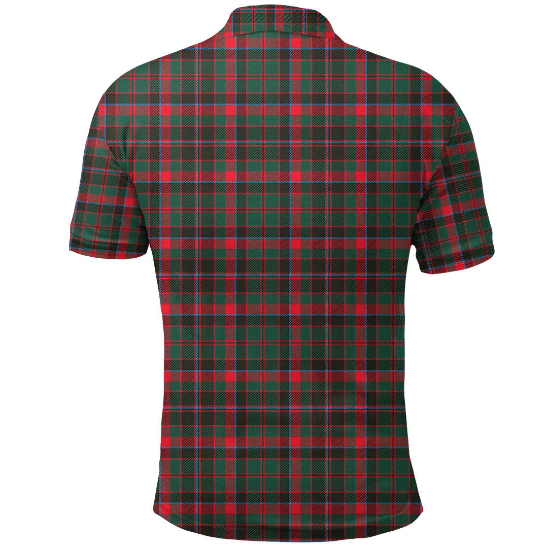 Cumming Hunting Modern Tartan Plaid Polo Shirt