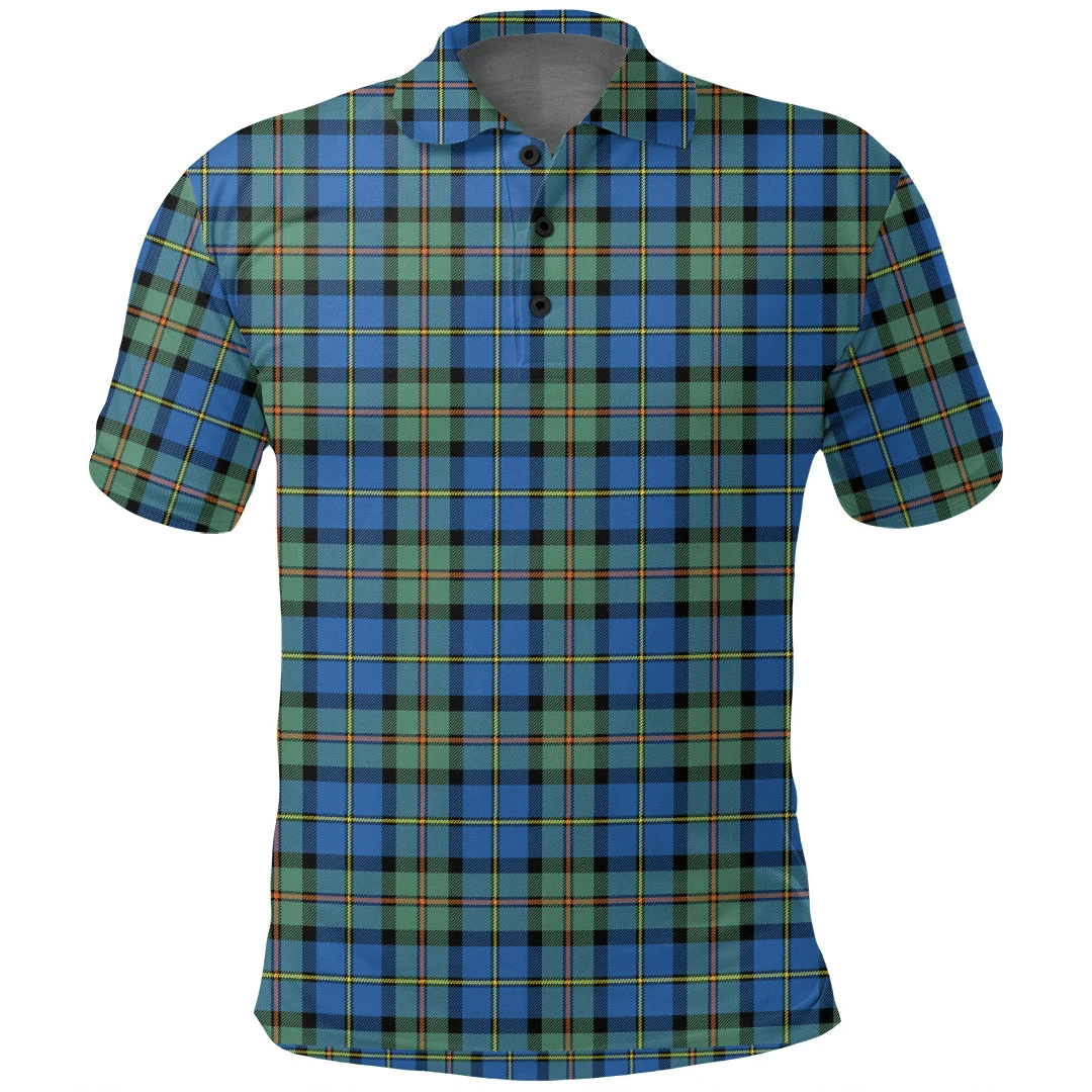 MacLeod of Harris Ancient Tartan Plaid Polo Shirt