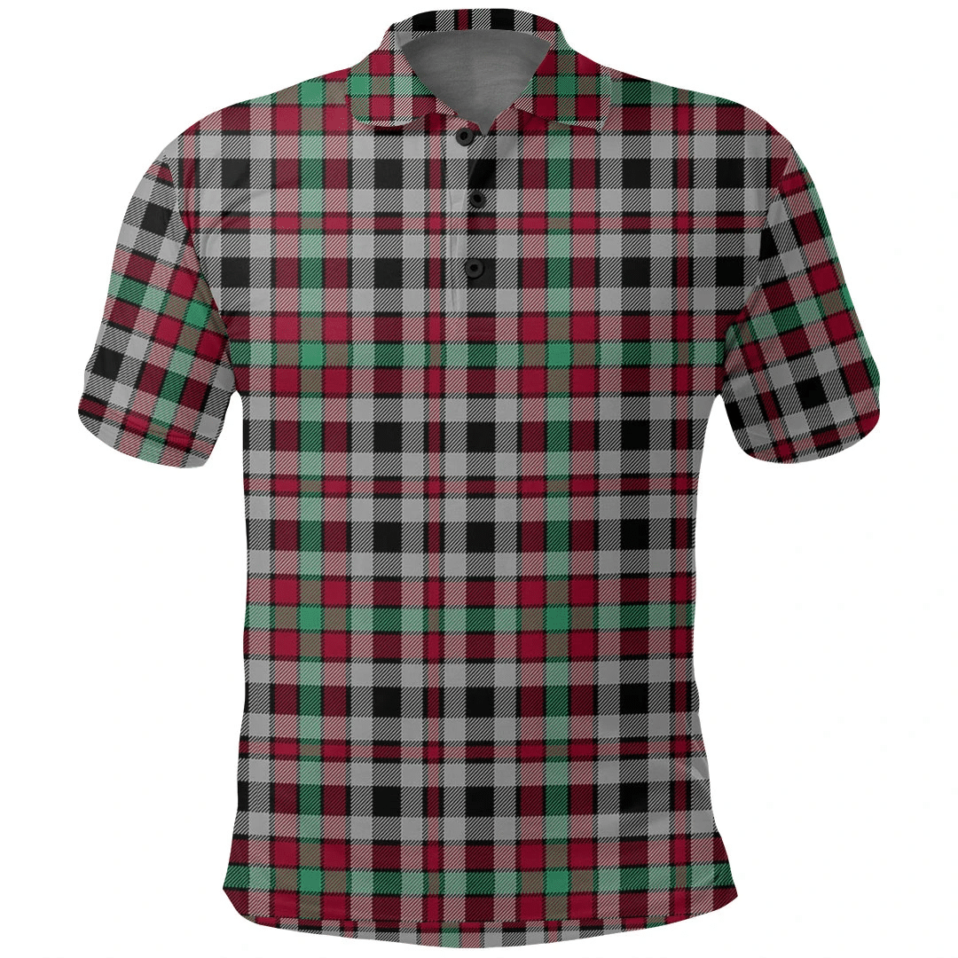 Borthwick Ancient Tartan Plaid Polo Shirt