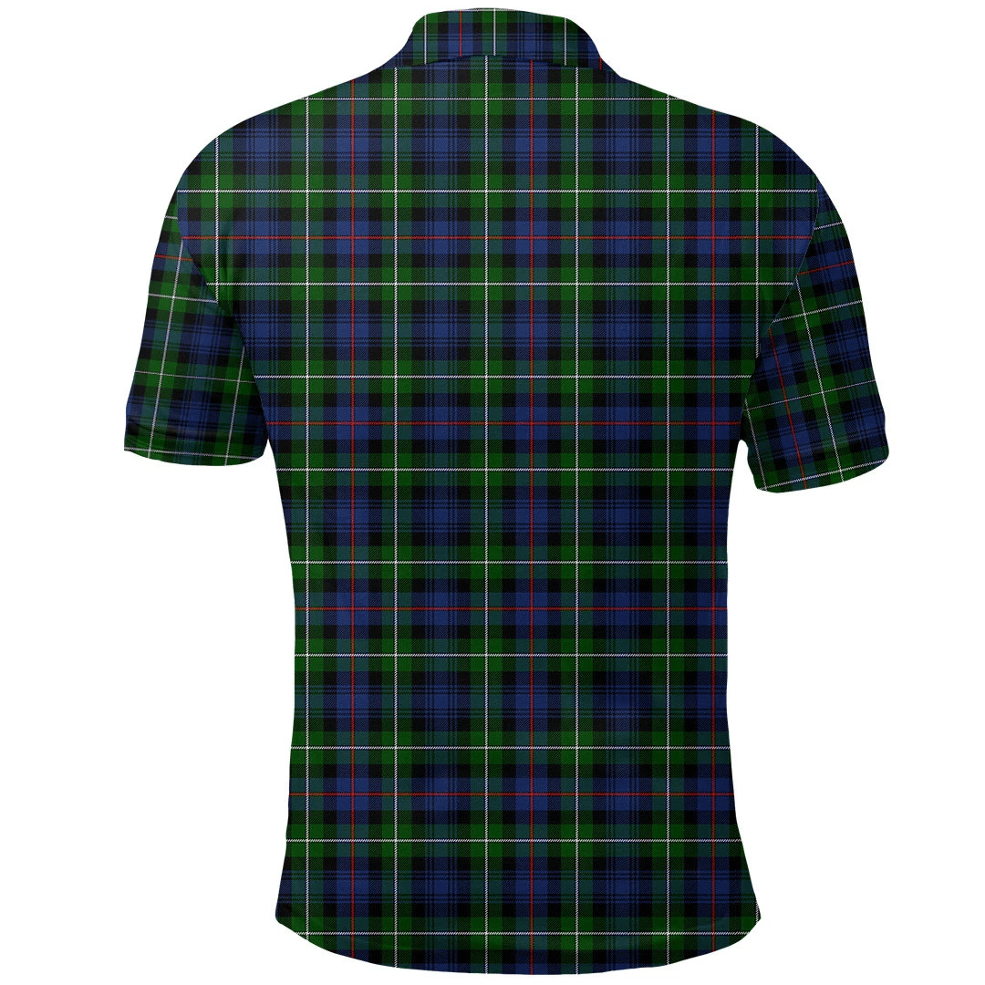 MacKenzie Modern Tartan Plaid Polo Shirt