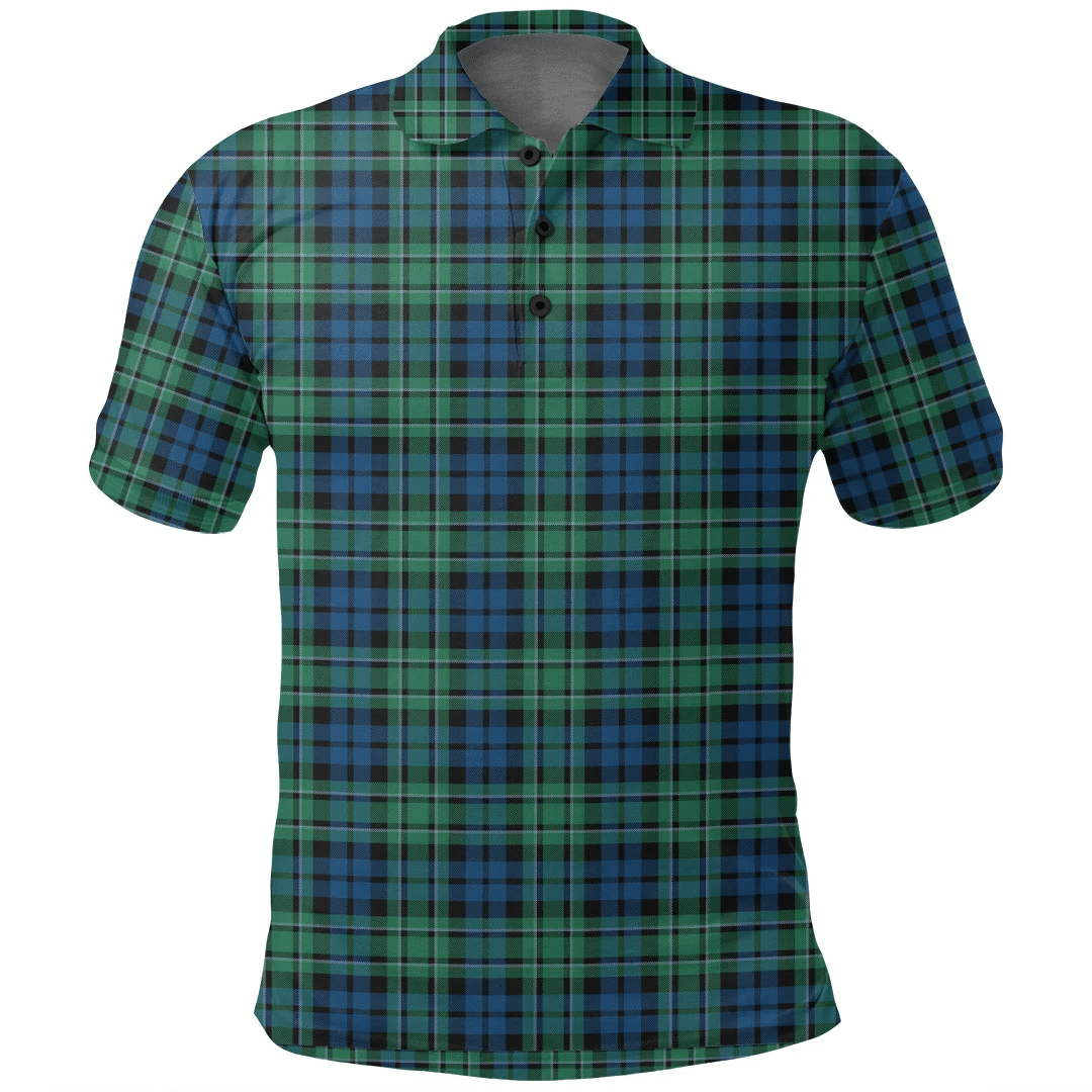 MacCallum Ancient Tartan Plaid Polo Shirt