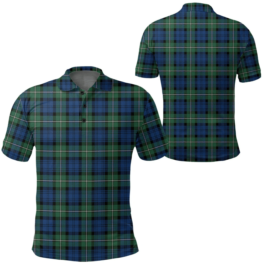 Forbes Ancient Tartan Plaid Polo Shirt