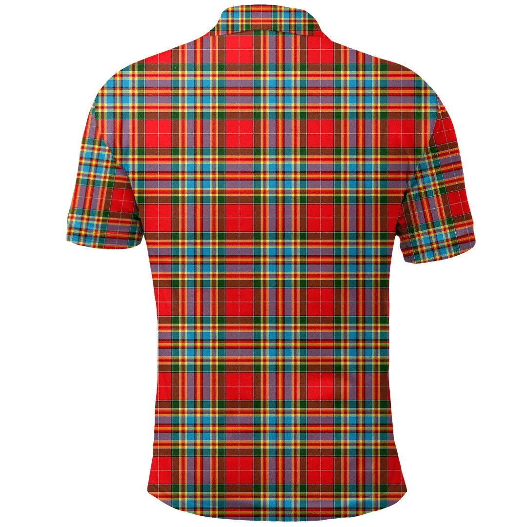 Chattan Tartan Plaid Polo Shirt