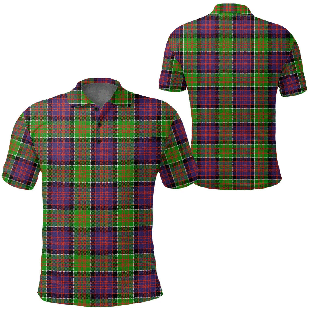 MacDonald of Clanranald Tartan Plaid Polo Shirt