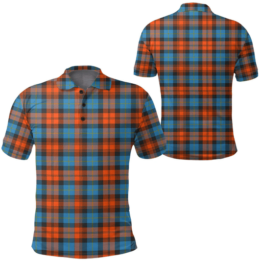 MacLachlan Ancient Tartan Plaid Polo Shirt