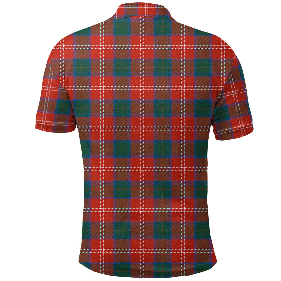 Chisholm Ancient Tartan Plaid Polo Shirt