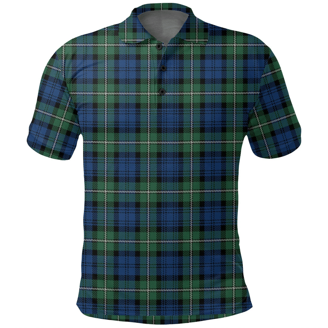 Forbes Ancient Tartan Plaid Polo Shirt