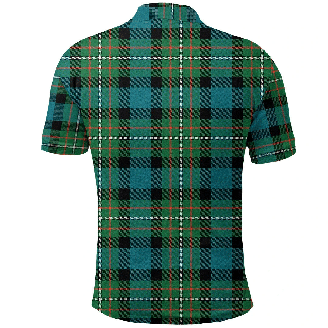 FERGUSON ANCIENT Tartan Plaid Polo Shirt