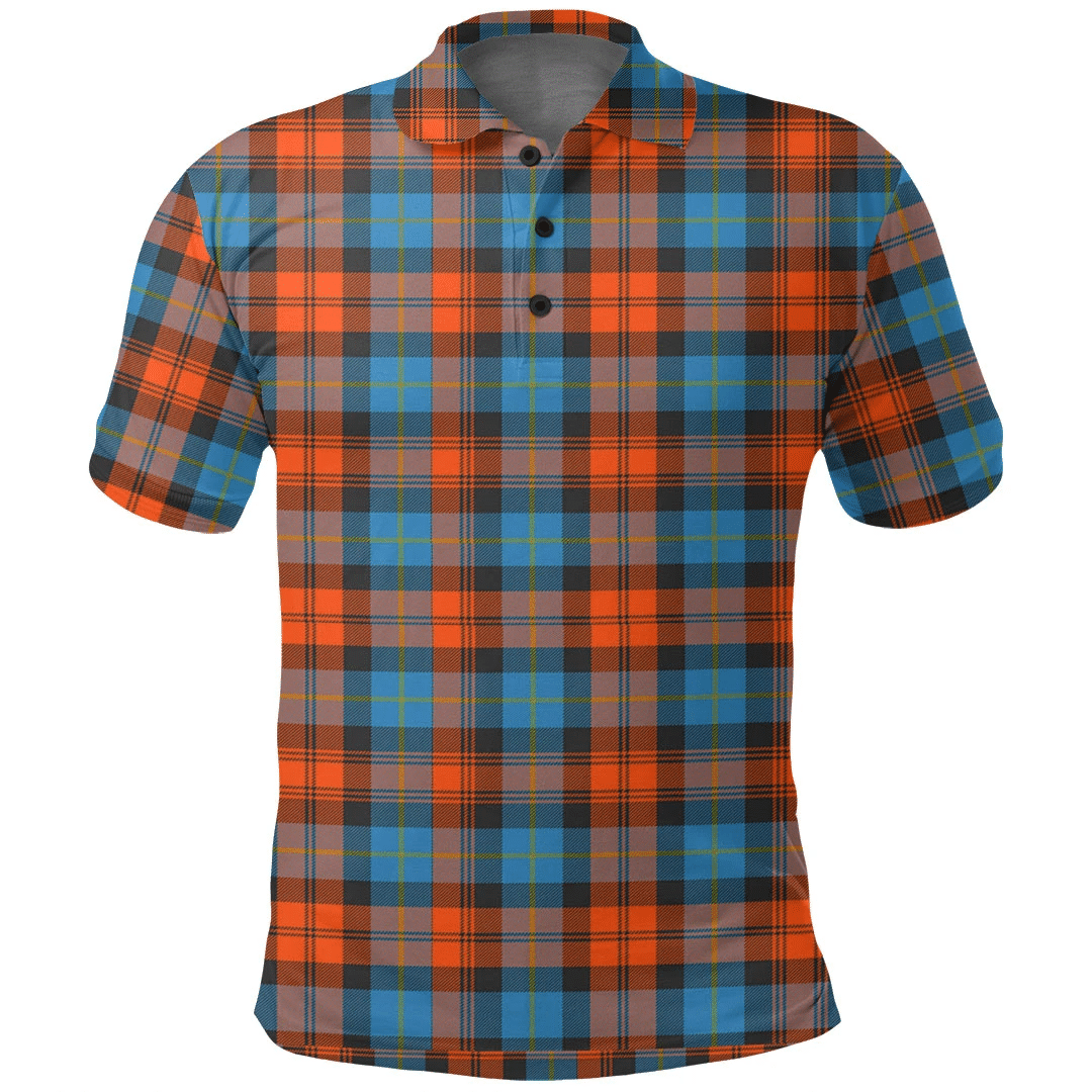 MacLachlan Ancient Tartan Plaid Polo Shirt