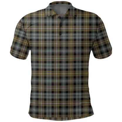 Campbell Argyll Weathered Tartan Plaid Polo Shirt