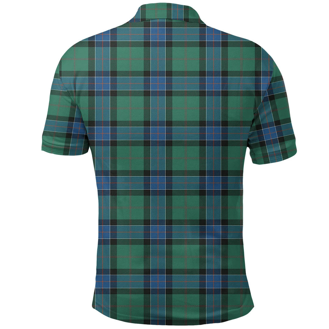 Sinclair Hunting Ancient Tartan Plaid Polo Shirt