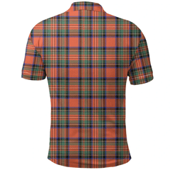 Stewart Royal Ancient Tartan Plaid Polo Shirt