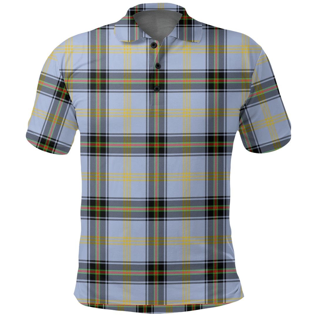 Bell of the Borders Tartan Plaid Polo Shirt