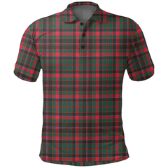 Cumming Hunting Modern Tartan Plaid Polo Shirt