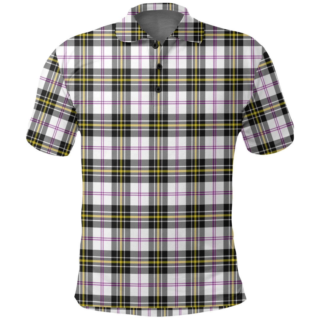 MacPherson Dress Modern Tartan Plaid Polo Shirt