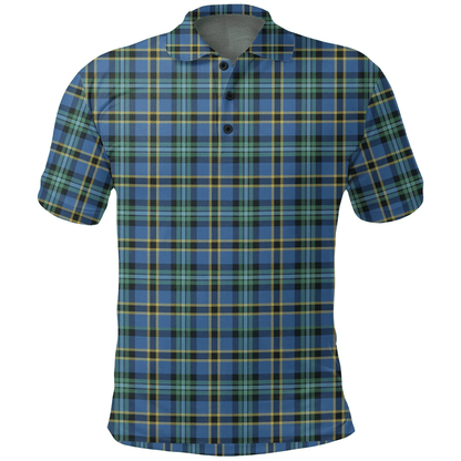 Weir Ancient Tartan Plaid Polo Shirt