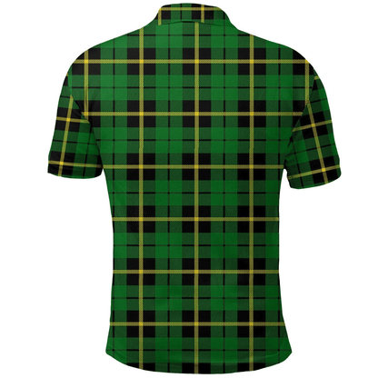 Wallace Hunting - Green Tartan Plaid Polo Shirt