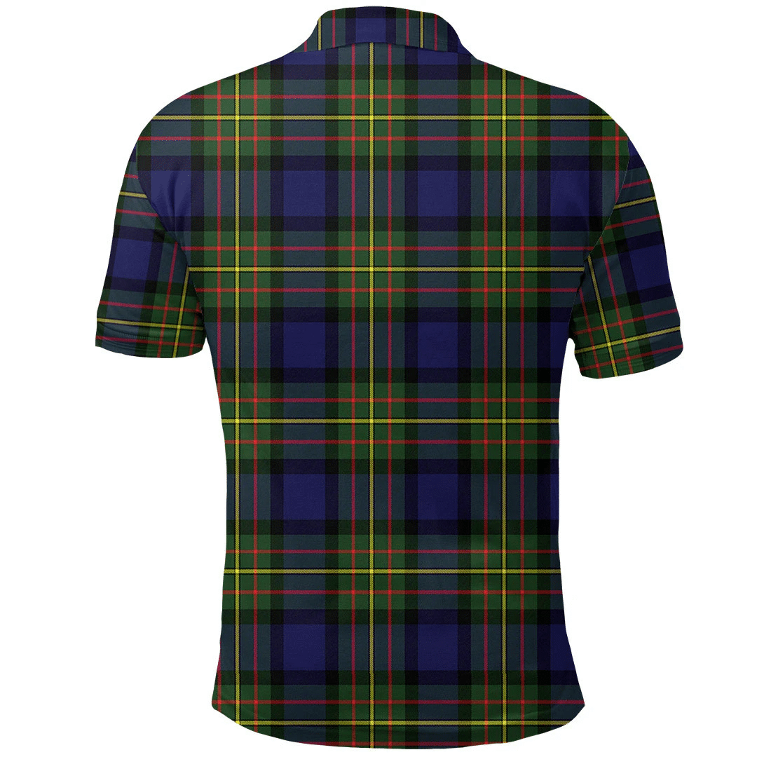 MacLaren Modern Tartan Plaid Polo Shirt