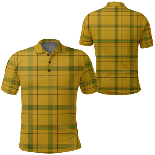 Houston Tartan Plaid Polo Shirt