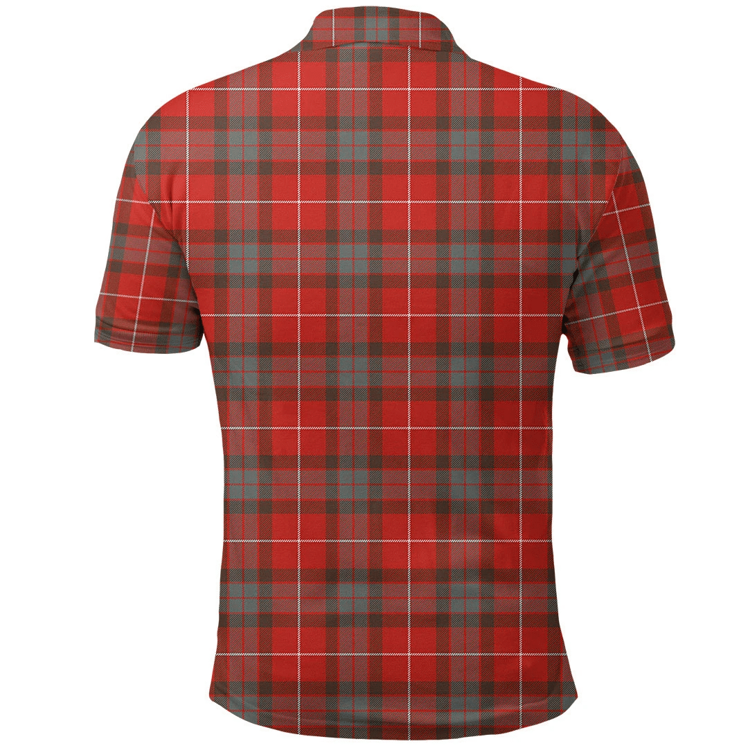 Fraser Weathered Tartan Plaid Polo Shirt