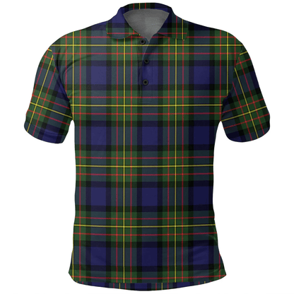 MacLaren Modern Tartan Plaid Polo Shirt