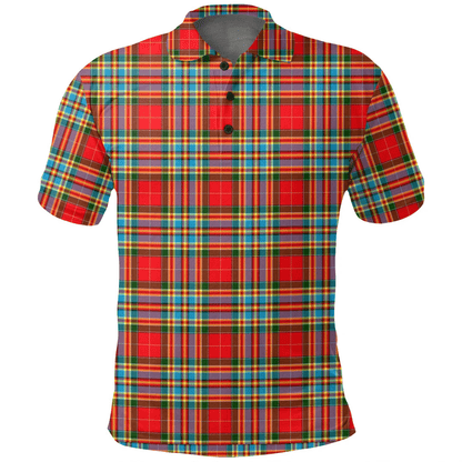 Chattan Tartan Plaid Polo Shirt