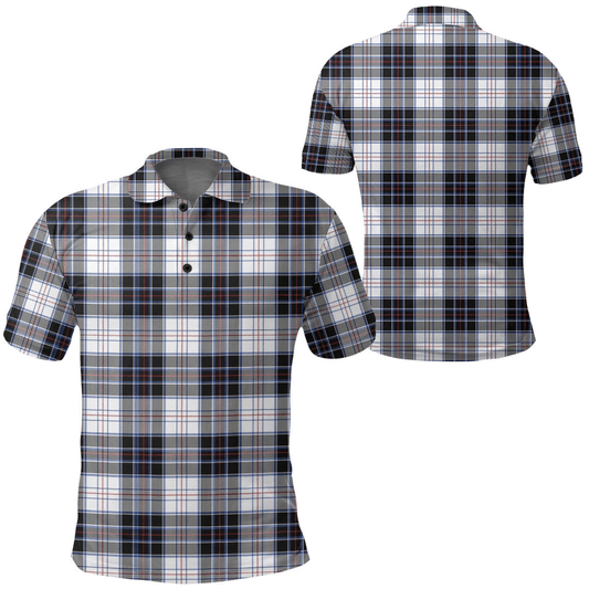 MacRae Dress Modern Tartan Plaid Polo Shirt