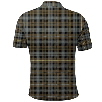 Campbell Argyll Weathered Tartan Plaid Polo Shirt