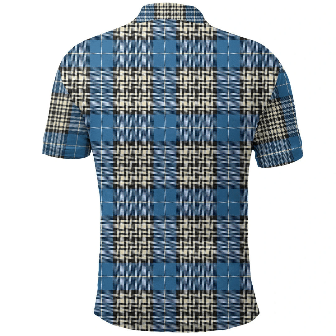 Napier Ancient Tartan Plaid Polo Shirt