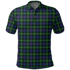 MacKenzie Modern Tartan Plaid Polo Shirt