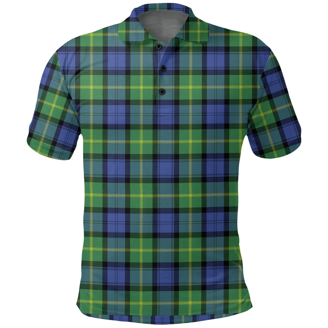 Gordon Old Ancient Tartan Plaid Polo Shirt