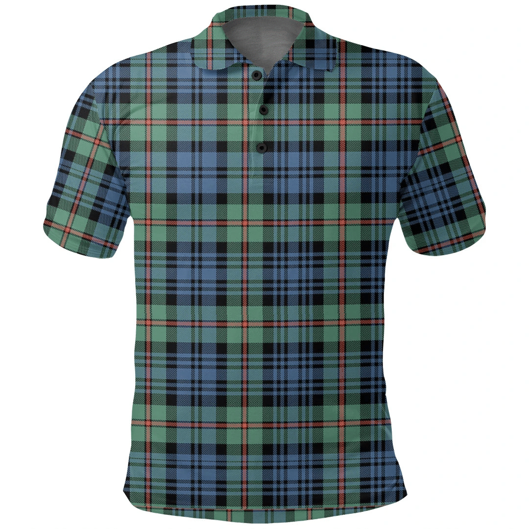 MacKinlay Ancient Tartan Plaid Polo Shirt