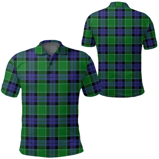 Graham of Menteith Modern Tartan Plaid Polo Shirt