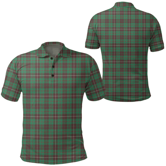 MacKinnon Hunting Ancient Tartan Plaid Polo Shirt