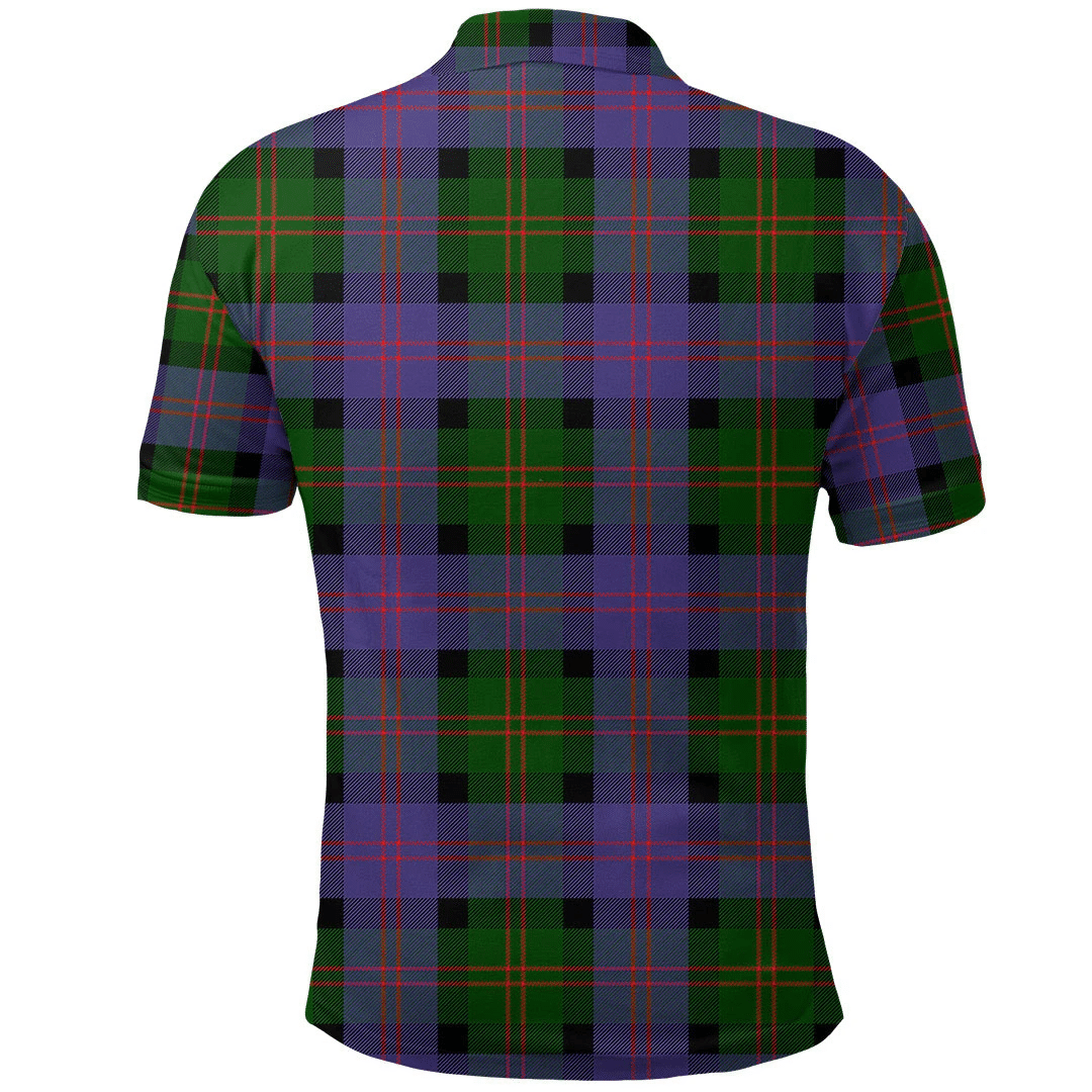 Blair Modern Tartan Plaid Polo Shirt