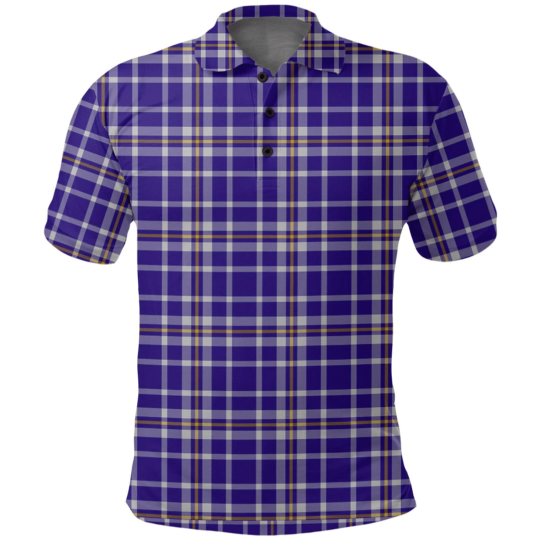 Ochterlony Tartan Plaid Polo Shirt